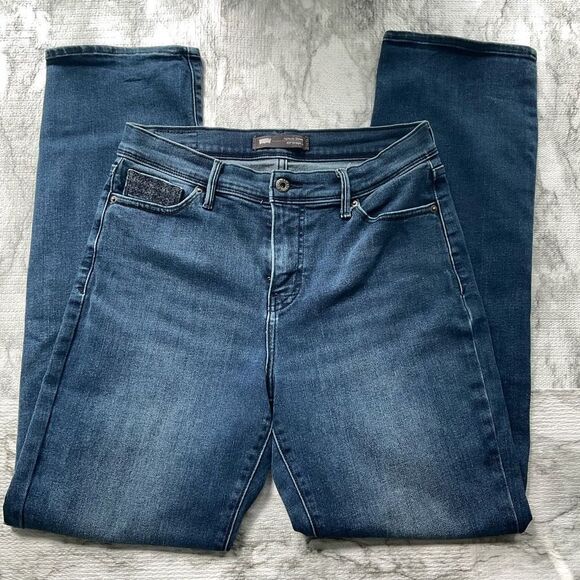 Levi’s 512 Perfectly Slimming Straight Leg Jeans Size 10 - Picture 7 of 14
